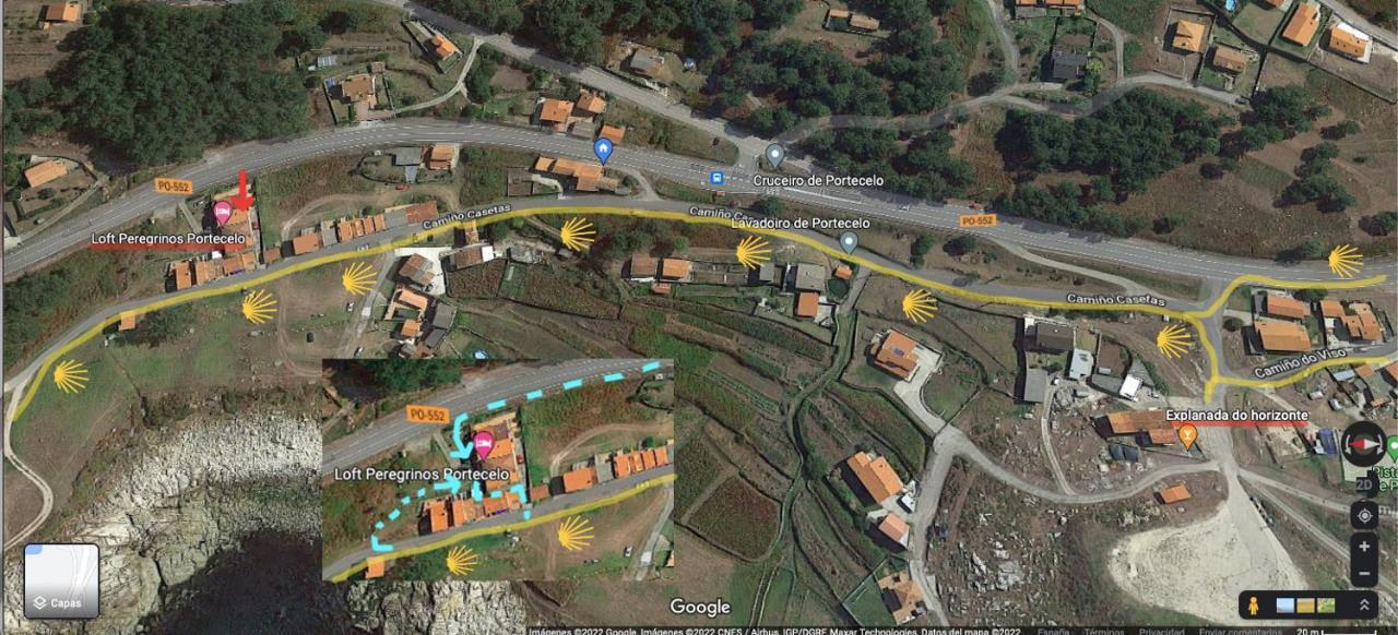 Loft As Casetas Peregrinos Rosal Εξωτερικό φωτογραφία
